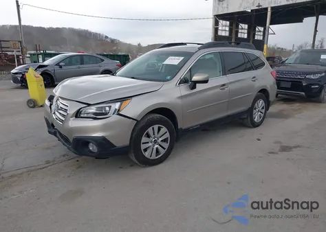 2017 Subaru Outback 2.5I Premium из США, поврежденный, VIN 4S4BSADC8H3243185